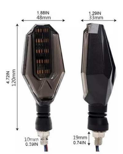 Led intermitente moto