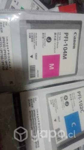 Tintas Canon pfi diversos modelos originales de al