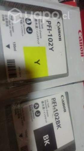 Tintas Canon pfi diversos modelos originales de al