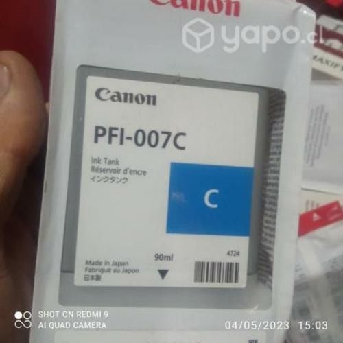 Tintas Canon pfi diversos modelos originales de al