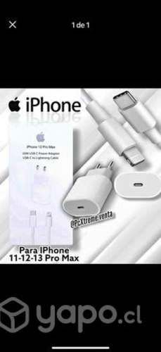Cargado de iphone tipo c
