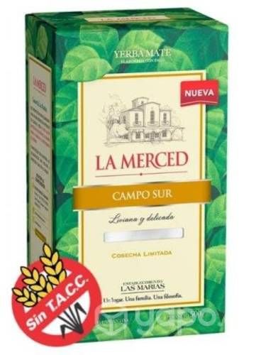 Yerba mate la merced campo sur 500 gramos