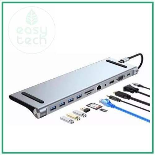 HUB USB-C para PC 11 en 1