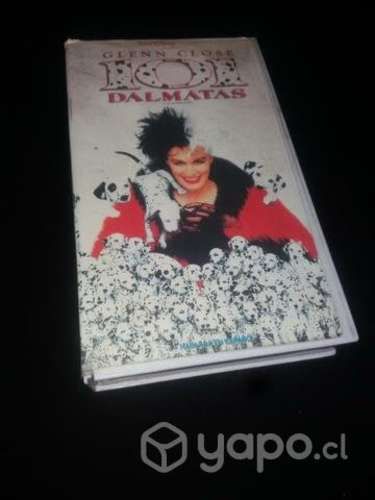 Película 101 dálmatas (Glen Close) vhs