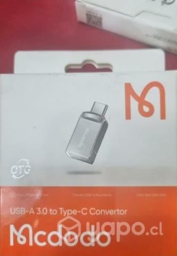 Adaptador usb a tipo c