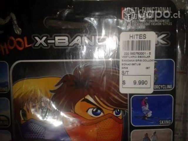 Bandana transpirable