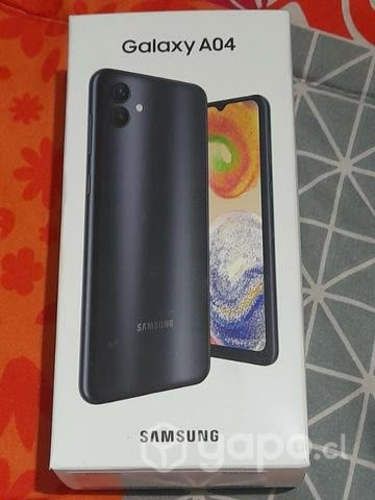 Celular nuevo galaxy A04 128 Gb sin uso