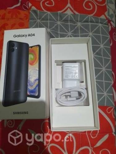 Celular nuevo galaxy A04 128 Gb sin uso