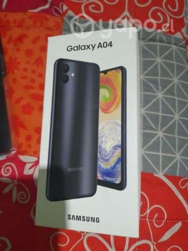 Celular nuevo galaxy A04 128 Gb sin uso