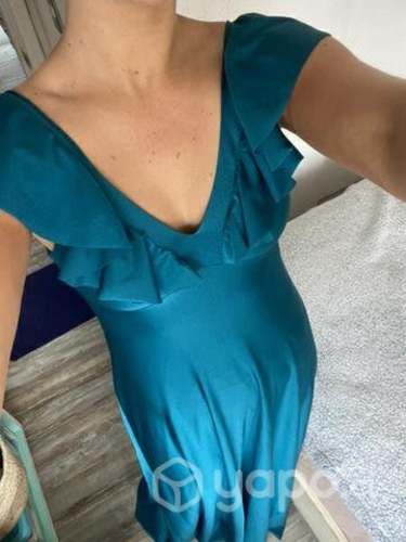 Vestido casi nuevo turquesa talla s