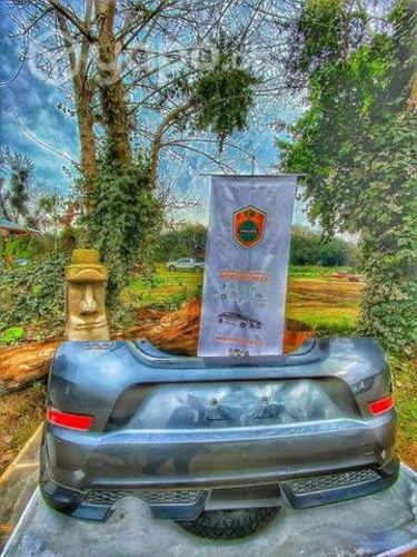 Funda parachoque trasera completa