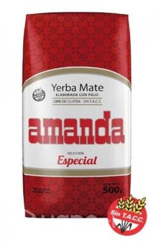 Yerba mate amanda 500 gramos