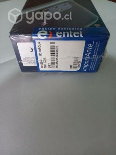 Celular moto g20 nuevo embalado Entel