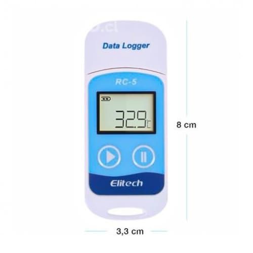 Registrador Temperatura Rc-5 USB Data Logger 32000