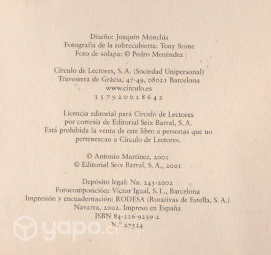 Soy Julia. Antonio Martínez