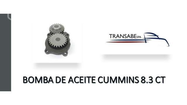 Bomba de aceite cummins 6ct 8.3
