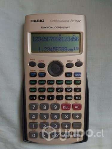 Calculadora Financiera Casio FC-100v