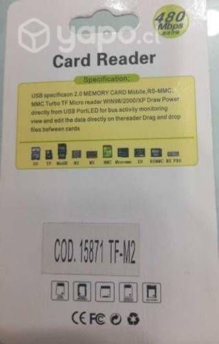 Card reader usb memoria