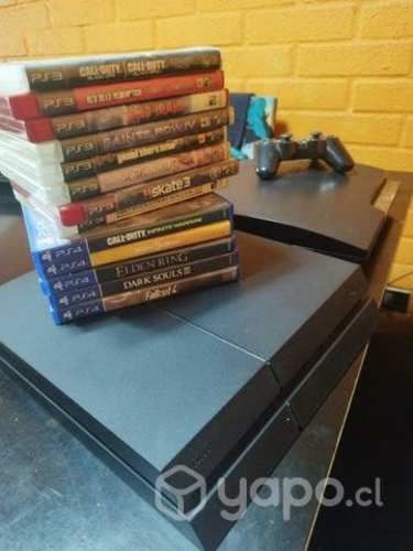 Play station 3 y 4 más juegos