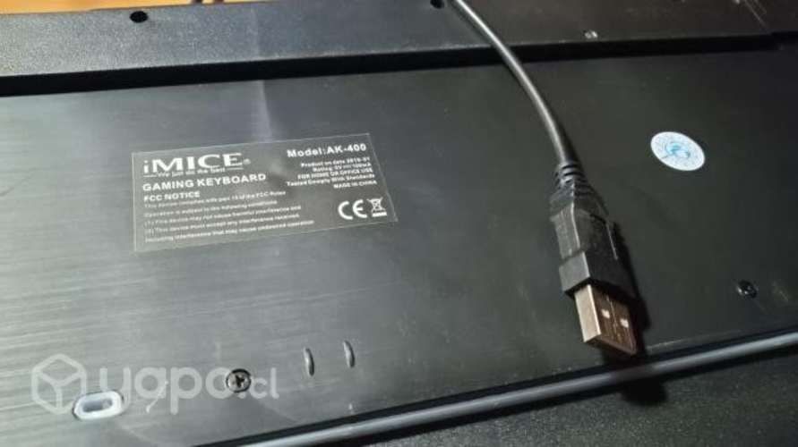 Teclado gamer US membrana