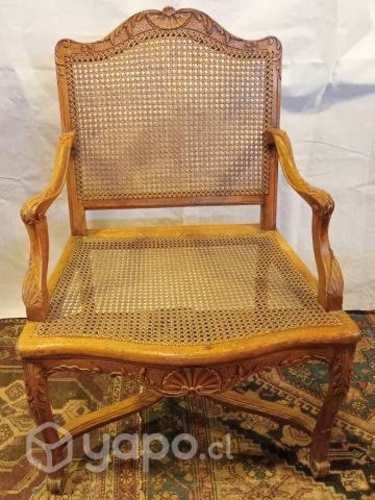 Antiguo bello sitial francés L.XV