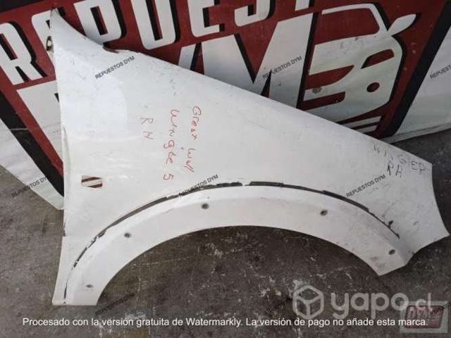 Tapabarro Derecho Great Wall Wingler 5