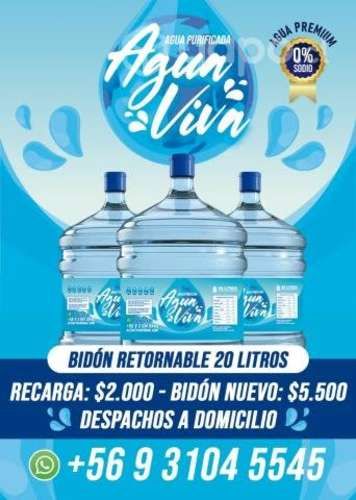 Agua Purificada Sector El Llano San Miguel