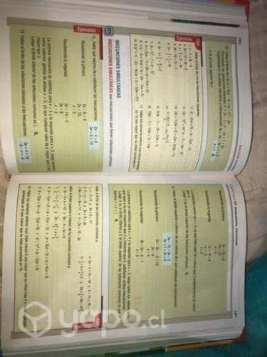 Libro matemático baldor