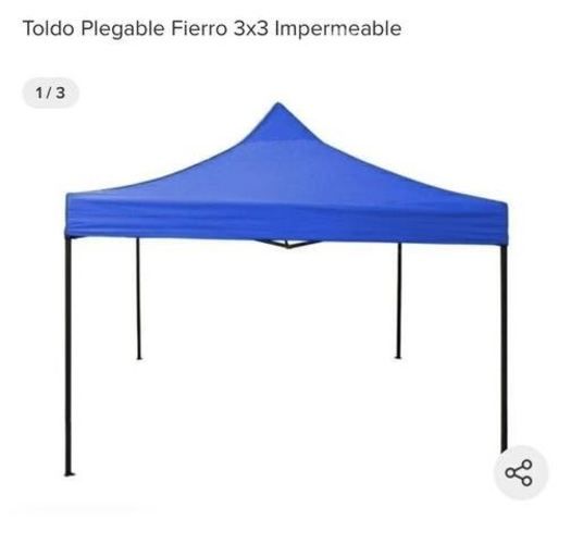 Toldo plegable