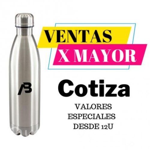 Botella térmica 750cc acero inoxidable ecofamy