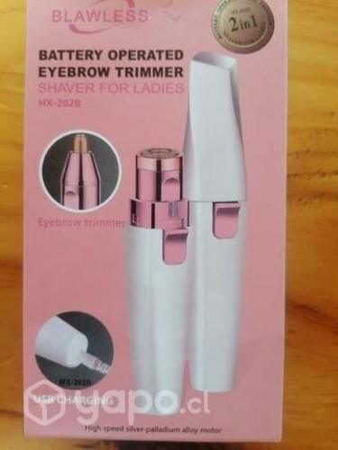 Depiladora y perfiladora 2 en 1