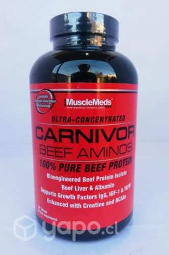 Musclemeds Carnivor Beef Aminos 300 Tabletas
