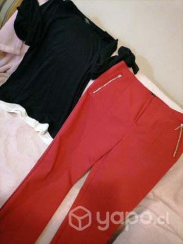 Pantalón, tipo calza, SEMI ELASTICADO.