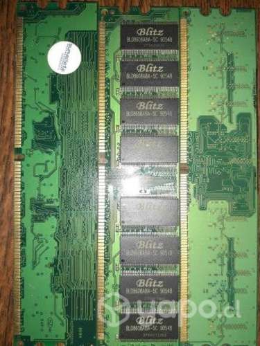 lote de 6 memorias ram ( se va todo junto)