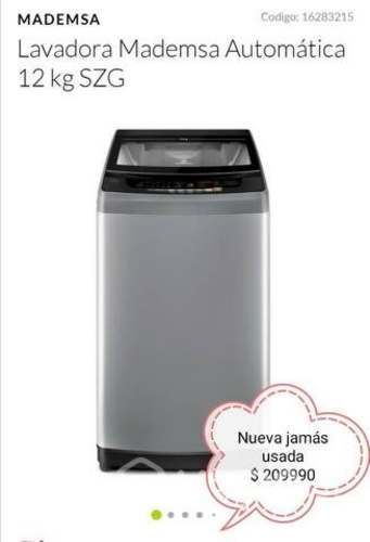 Lavadora mademsa automática 12kg