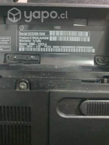 Notebook hp pavilion