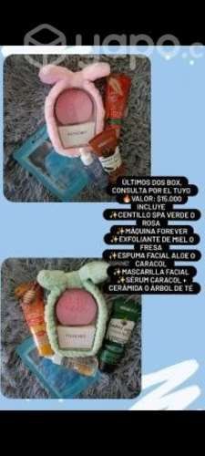 Maquillaje y cremas box facial