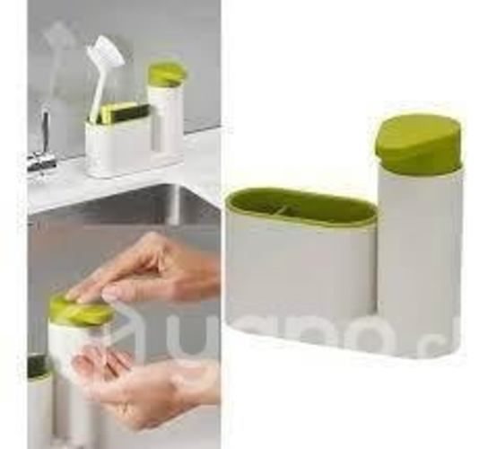 Dispensador De Lavalozas Y Porta Esponja