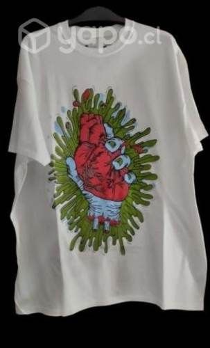 Polera XL blanca nueva