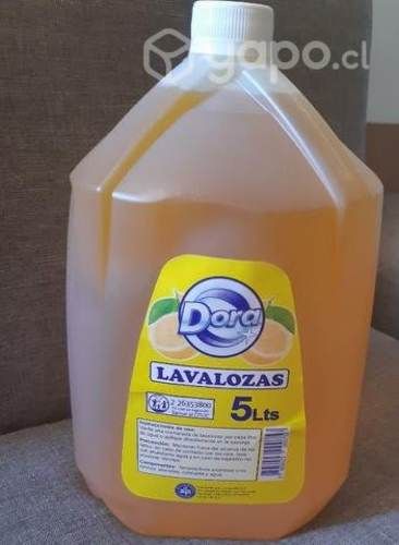 Caja de lavaloza 4 unidades de 5lt