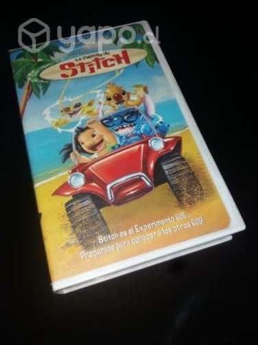 Película La película de Stitch vhs