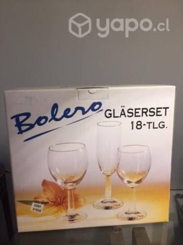 Set 18 copas NUEVAS