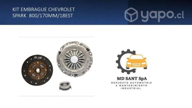 Kit embrague chevrolet spark 800