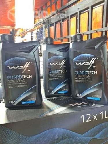 Aceite 10w40 1lt semi sintetico marca Wolf