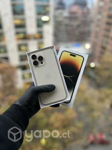IPhone 14 Pro Max E-SIM dorado, Open Box