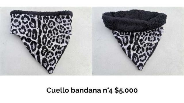 Cuello bandanas peluditos