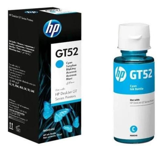 Tinta HP GT52 Cyan
