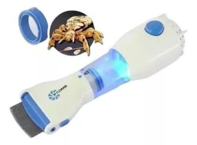 Cepillo Saca Piojos Aspiradora Electrico