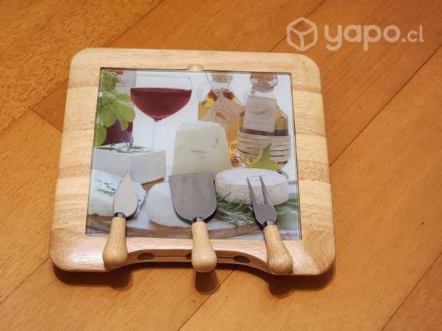 Tabla para quesos de madera