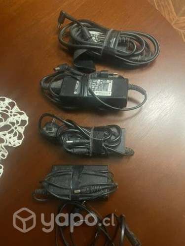 Lote cargadores notebook